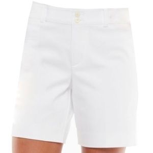 NWT - Chaps white dress shorts!  Women’s size 10.